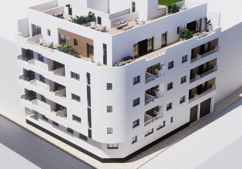 Apartment - New Build - Torrevieja - pueblo