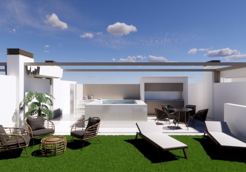 Bungalow -  Nouvelle construction - Pilar de la Horadada - pueblo