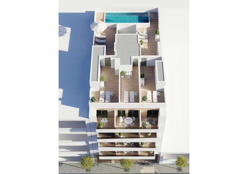 Penthouse - Nybygg - Torrevieja - Centro