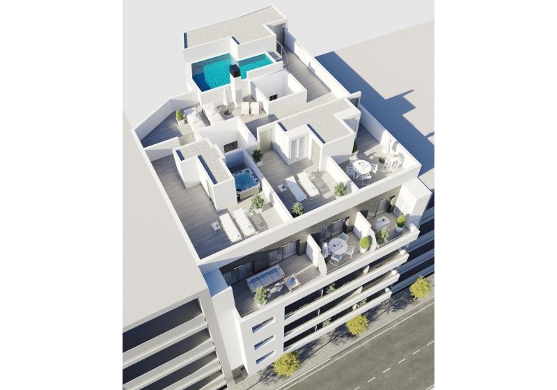Penthouse - Nybygg - Torrevieja - Centro