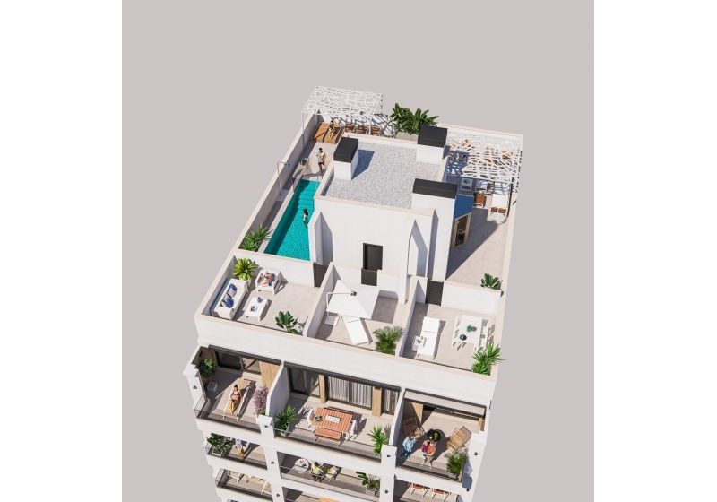 Penthouse - Obra Nueva - Torrevieja - Playa de El Cura