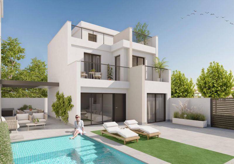 Villa - New Build - Los Alcázares - Playa la Atascadera