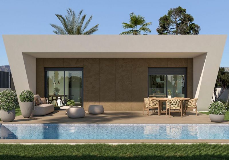 Villa - Obra Nueva - Hondon de las Nieves - Urbaniz La Montañosa